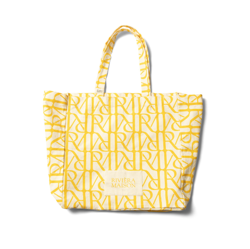 RM Monogram Tote Bag yellow