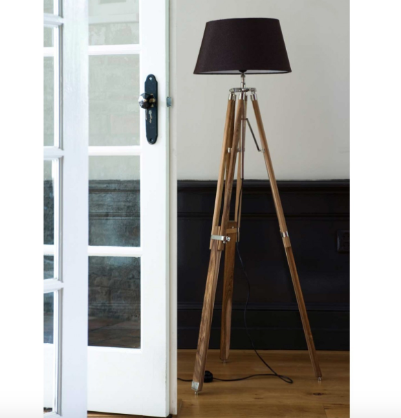 Classic Tripod Lamp Teak L