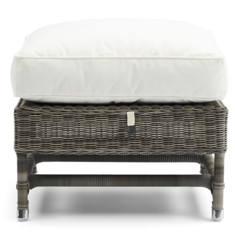 Outdoor Rustic R Nicolas Footstool