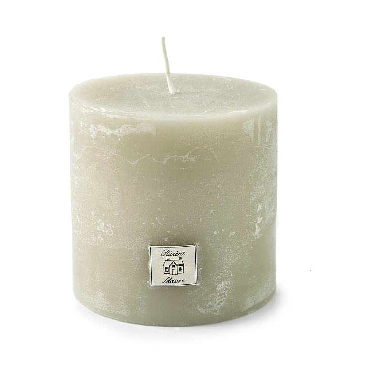 Rustic Candle desert sand 10x10