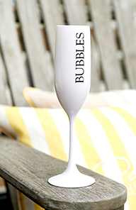 Bubbles Champagne Flute