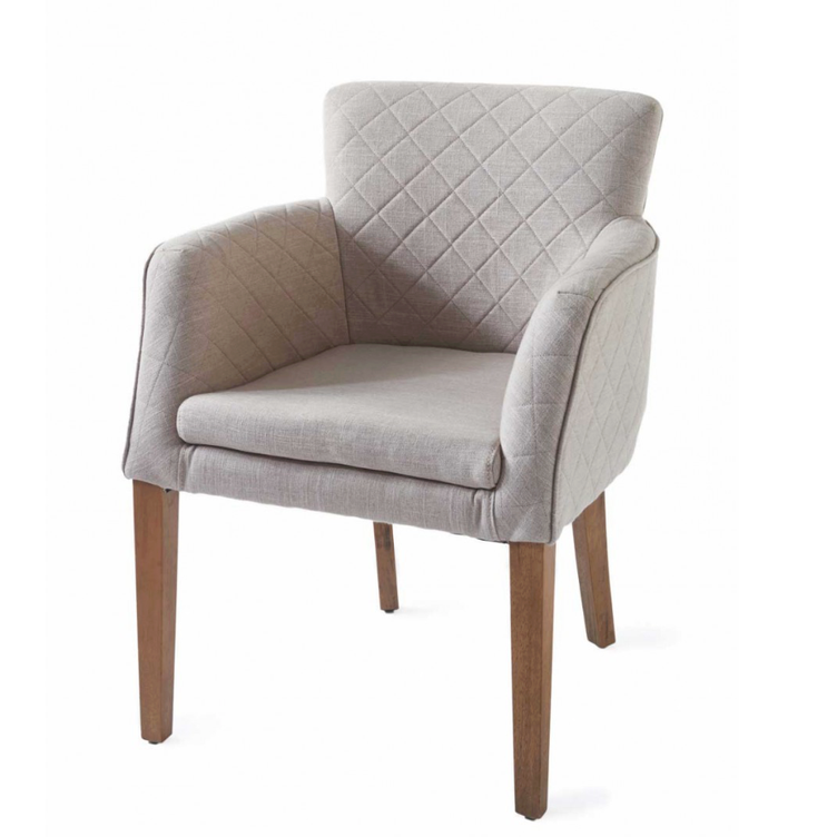 Waverly Dining Armchair linen Flax