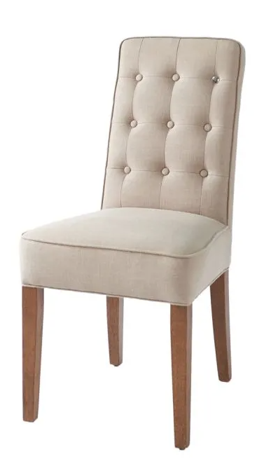 Cape Breton Dining Chair lin Flax