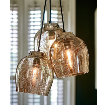 Rue De Temple Triple Lamp