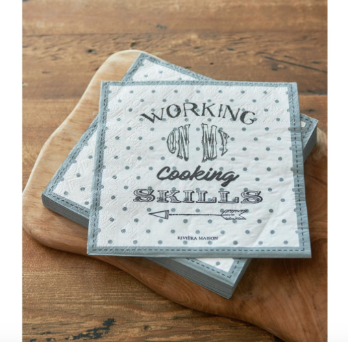 Paper Napkin Working Cooking Skills