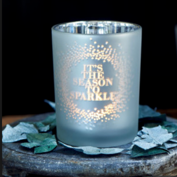 It`s The Season Votive silver