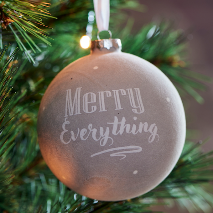Merry Everything Christmas Ornament
