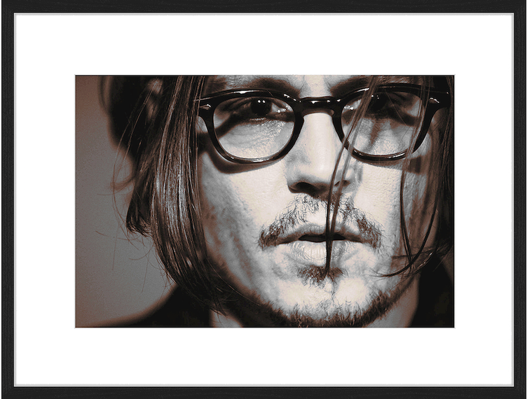 Bild Johnny Depp 60x80