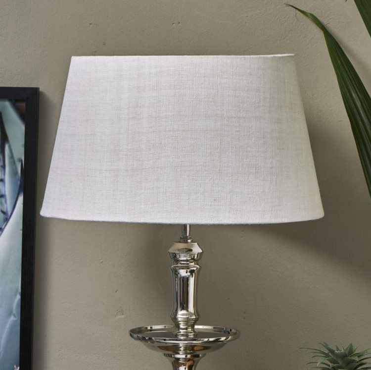Linen Lampshade sand 25x30
