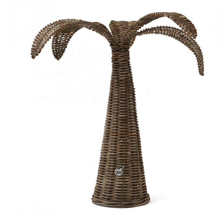 Rustic Rattan Palm Tree M (14582) | Wohnaccessoires / Dekoration