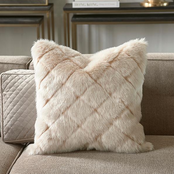 Diamond Fur Pillow Cover 50x50