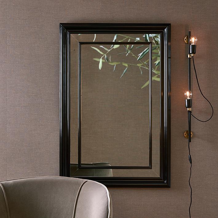 Heathcote Mirror black 120x80