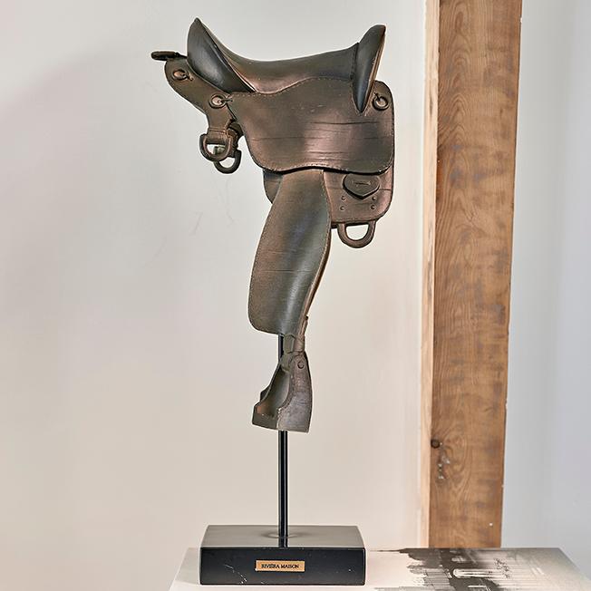 Lovely Saddle Statue