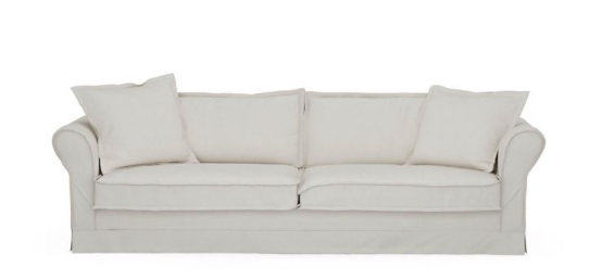 Carlton Sofa 3,5 seater Alaskan White