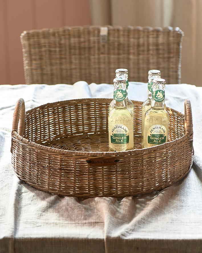 Rustic Rattan RM 48 Round Tray