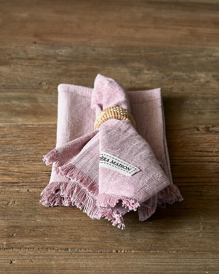 Boho Basic Napkin veiled rose
