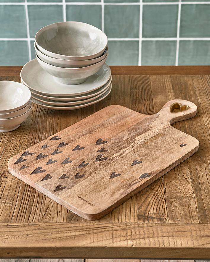 Happy Heart Chopping Board