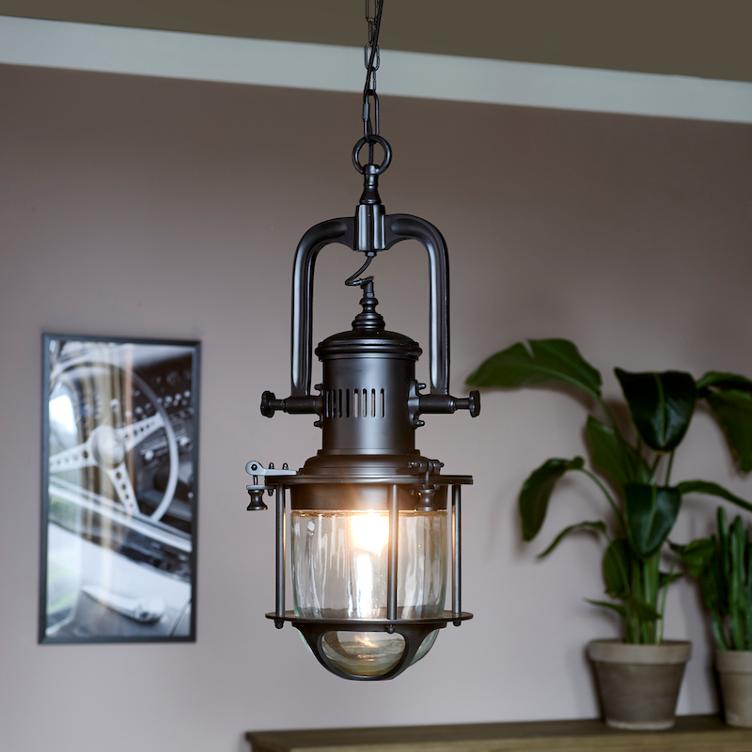 Boathouse Hanging Lamp black
