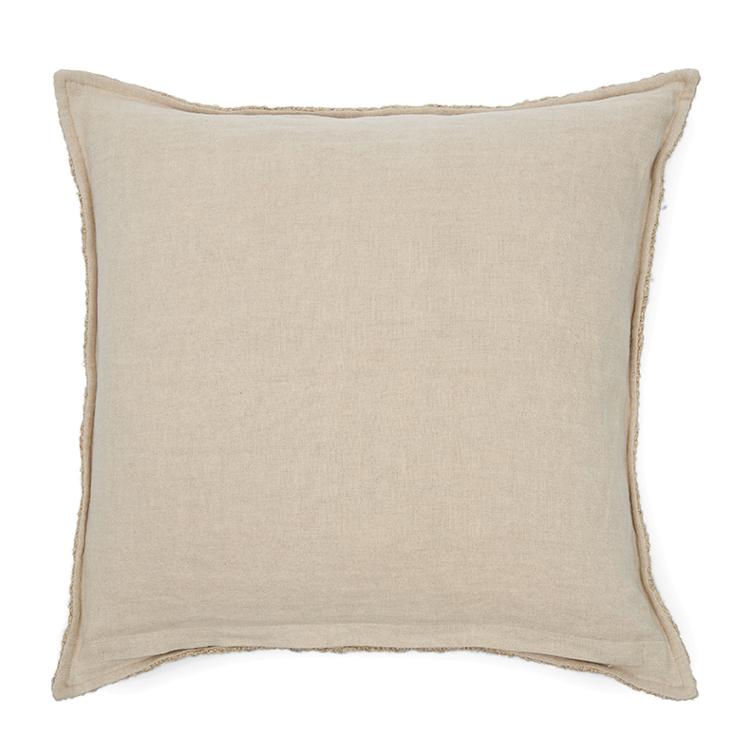 Rough Linen Pillow Cover natural 50x50 - 0