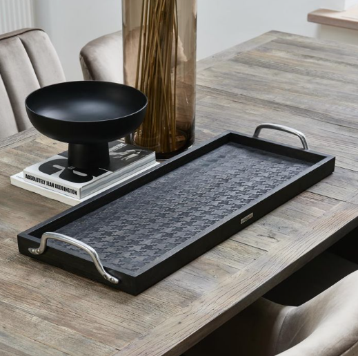 Pied-de-Poule Tray 80x30