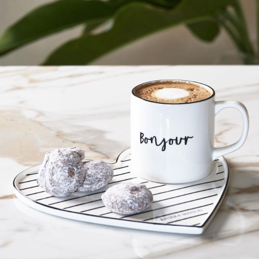 Bonjour Lovely Cup & Saucer