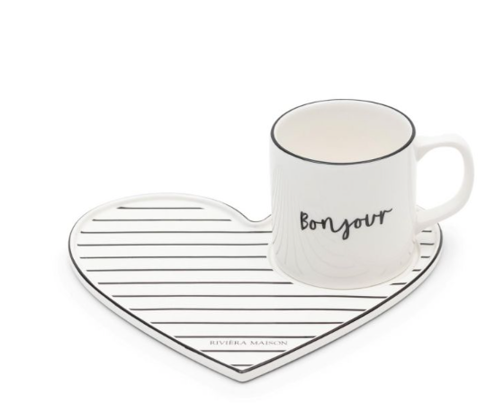 Bonjour Lovely Cup & Saucer - 0