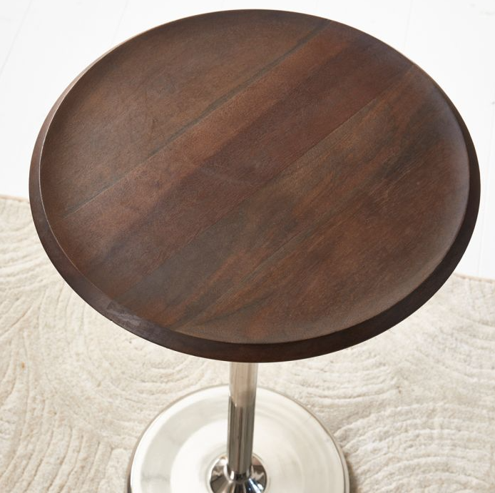 Capri End Table Silver - 2