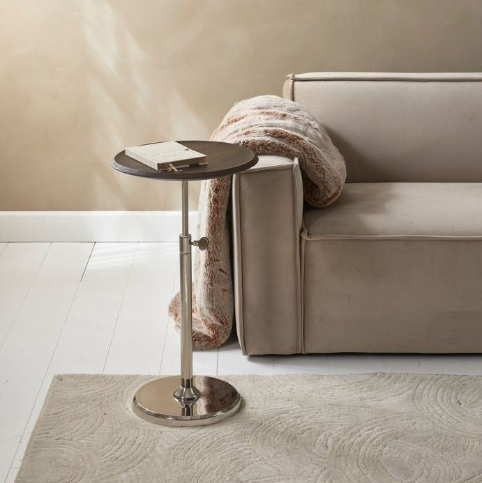 Capri End Table Silver