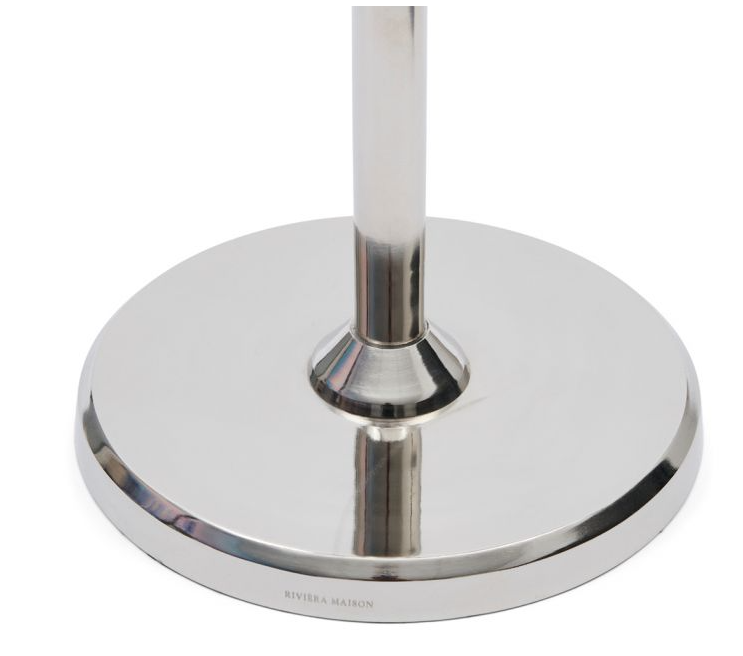 Capri End Table Silver - 1
