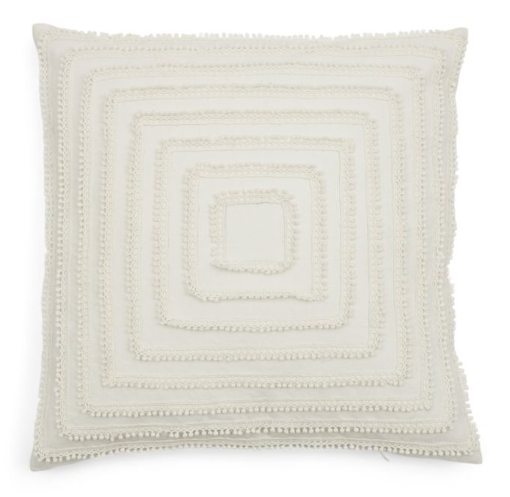 Square Lace Pillow Cover 50x50 - 0