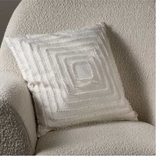 Square Lace Pillow Cover 50x50