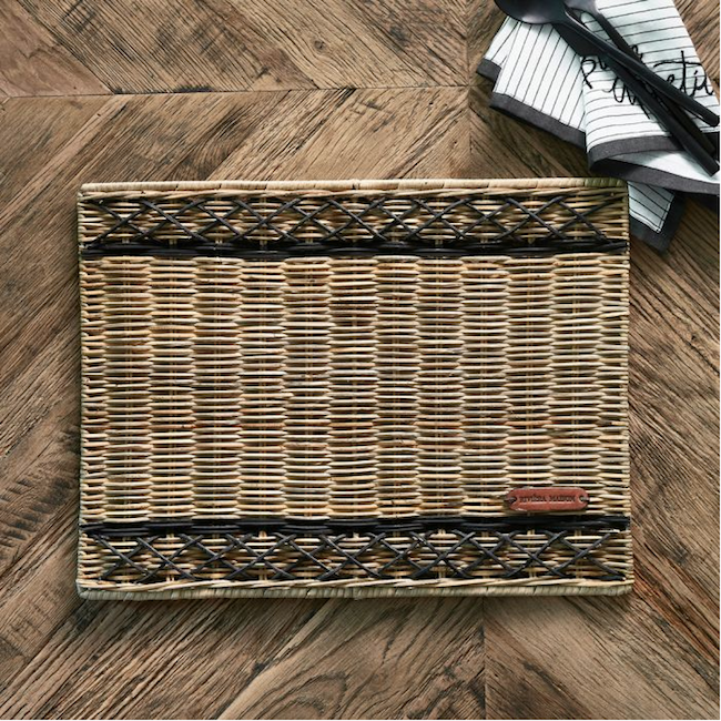Rustic Rattan Porto Placemat