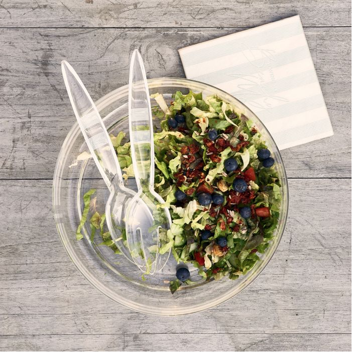 Summer Breeze Salad Bowl & Tossers