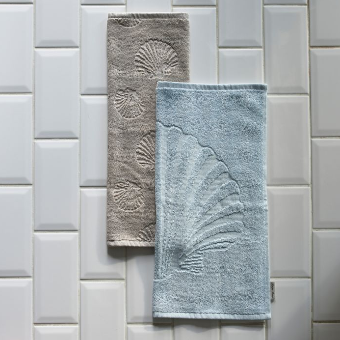 Shell Beach Kitchen Towel 2 pieces