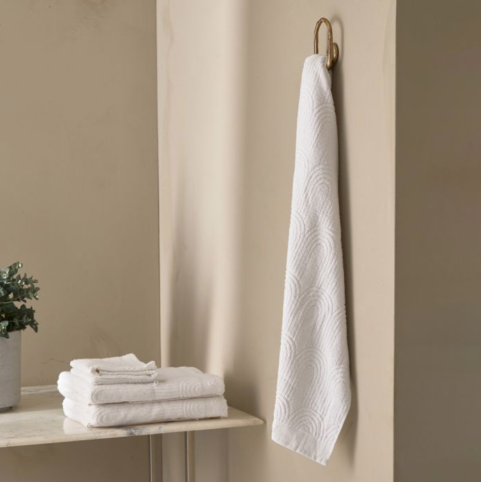 RM Classic Bow Towel white 100x50