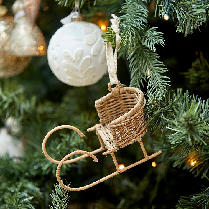 RR Wonderful Sled Ornament