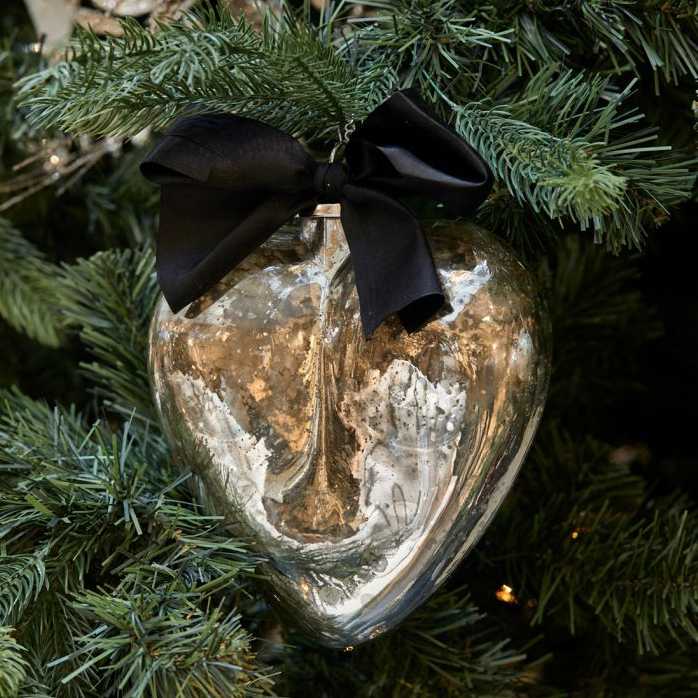 Classic Decoration Heart silver