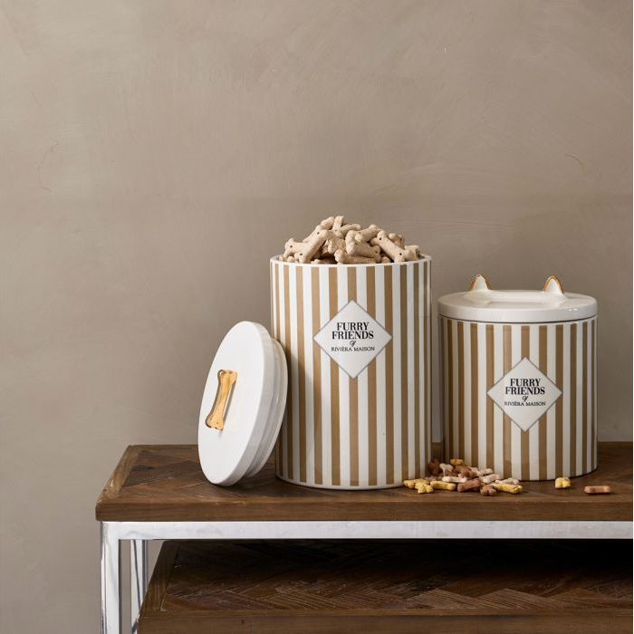 Furry Friends Dog Food Storage Jar