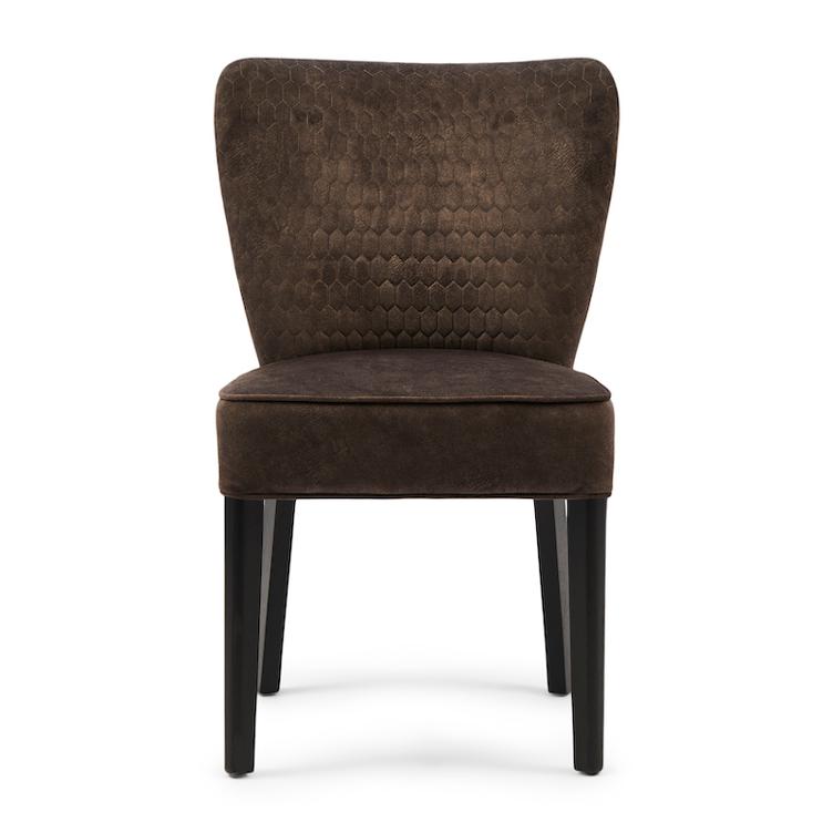 Louise Dining Chair, berkshire, truffle - 0