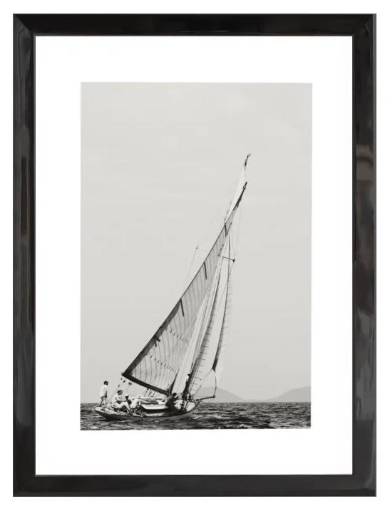 Sailing boat L brown Frame