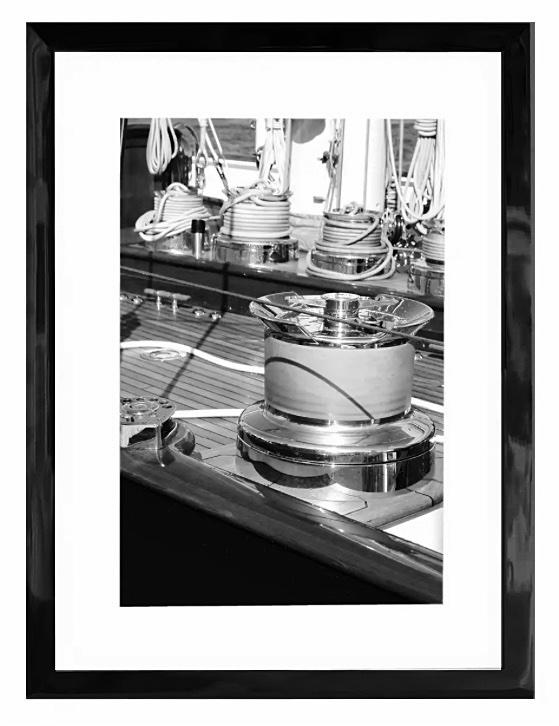 Sailing Boat 6106 s/w L brown Frame