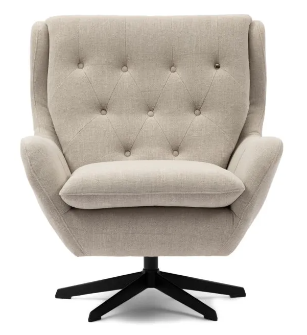 The Statesman Swivel AC Lin FabFlax