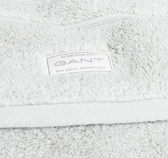Gant Home Premium Handtuch 50 x 100 Light Grey - 0