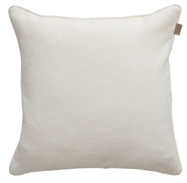 Jacquard Kissenhülle mit Porzellan-Muster