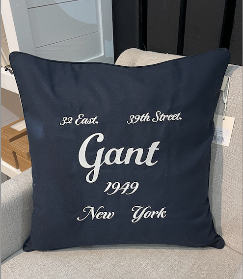 Gant Script Logo Cushion