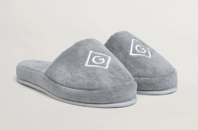 Gant Home Iconic G Slipper Elephant Grey
