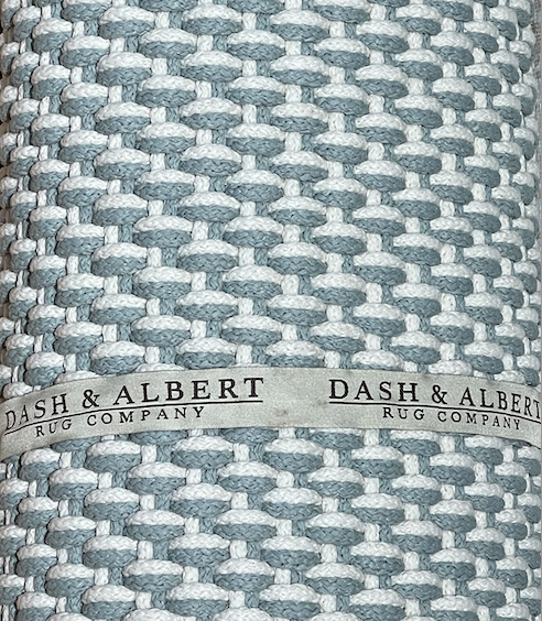 TW o-Tone Rope Light Blue/Ivory Indoor/Outdoor Rug 274x183