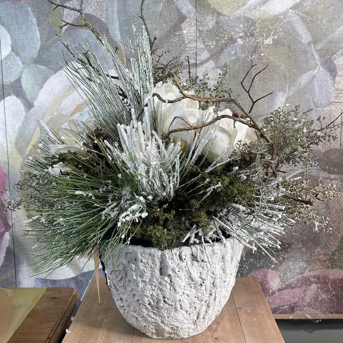 Seidenblumenbouque Winterland